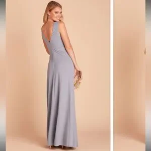 Birdy Grey Dresses Birdy Grey Shamin Dress Crepe Dusty Blue Size — free download